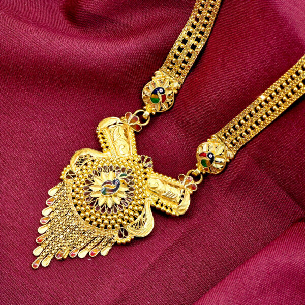 phvs-nec-0268 Long Peacock Necklace - Image 1